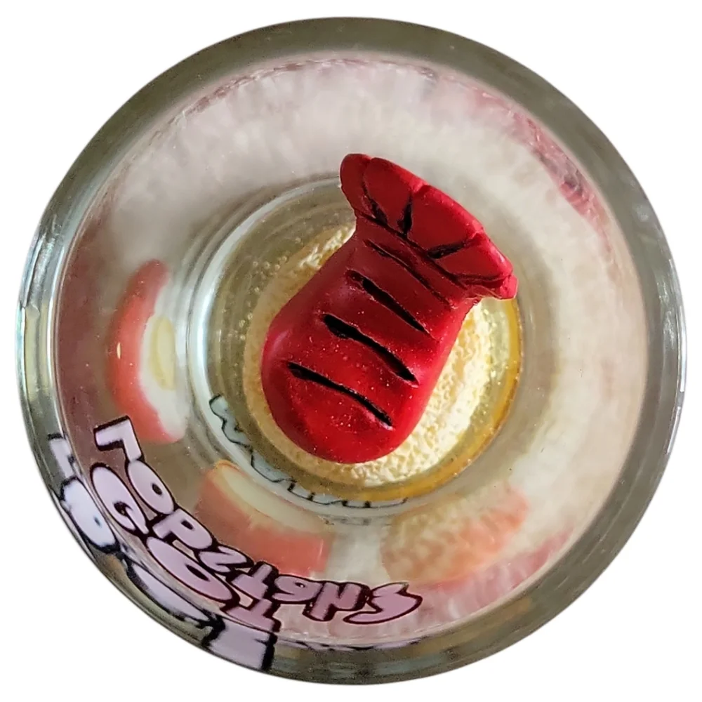 Vtg 90s Whimsical 3D Got Lobstah? Maine Bar Tavern Ocean Sea Lobster Shot Glass